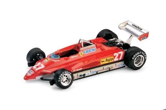 Bm0267 Ferrari 126 C2 G.Villeneuve 1982 N.27 2Nd S.Marino Gp 1.43 Modellino Brumm