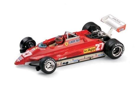 Bm0267Ch Ferrari 126 C 2 G.Villeneuve 1982 N.27 2Nd S.Marino Gp 1.43 Modellino Brumm - 2