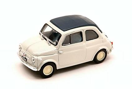 Fiat Nuova 500 Economica Chiusa 1957 Grigio Chiaro 1:43 Model Bm0341-01