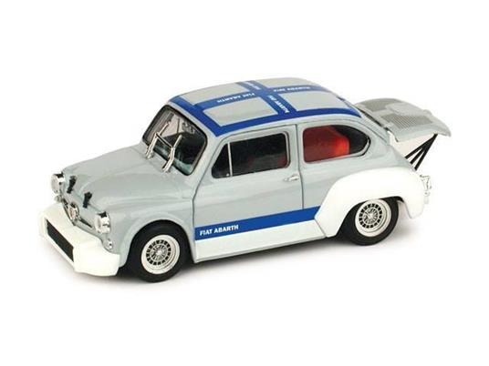 Bm0370-02 Fiat Abarth 1000 1970 Presentazione Ufficiale Gr.2/70 Blu 1.43 Modellino Brumm