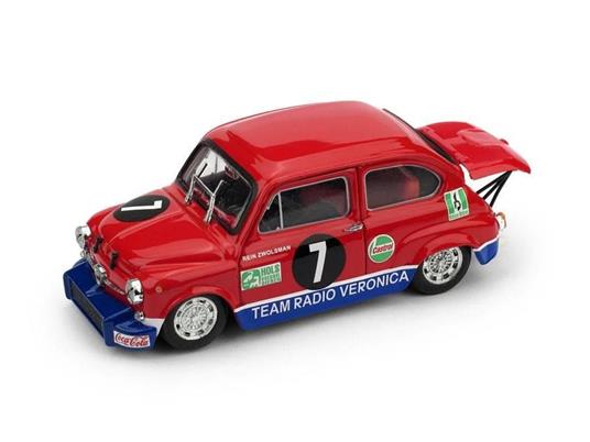 Bm0558 Fiat Abarth 850 N.7 Zandvoort 1970 Rein Zwolsman Lim.250 Pcs 1.43 Modellino Brumm - 2