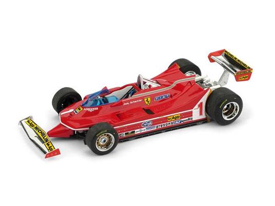 Ferrari 312 T5 J. Scheckter 1980 #1 Argentina Gp 1:43 Model Bm0574 - 2