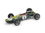 Bm0592 Lotus 33 J.Clark 1965 N.1 Winner Germania Gp 1.43 Modellino Brumm