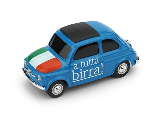 Fiat 500 Brums Italia a TUTTA BIRRA! 1:43 Model BMBR063 - 2