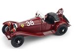 BRUMM BM0654 ALFA ROMEO 2300 N.38 WINNER 24 H SPA 1932 A.BRIVIO-E.SIENA 1:43 Modellino