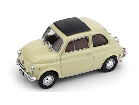 BRUMM BM0465-13 FIAT 500 L 1968-72 CHIUS AVORIO ANTICO 1:43 Modellino