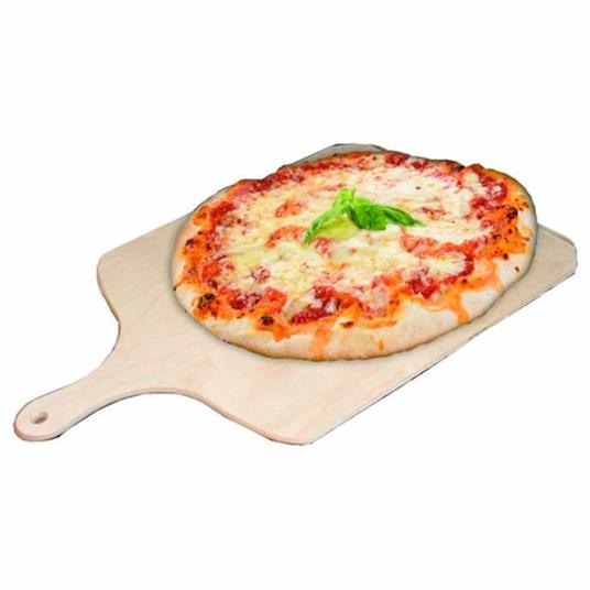 Pala Per Pizza Da Forno Fornetto Tagliere Legno Multistrato Con Manico  40x29Cm - ND - Idee regalo | IBS