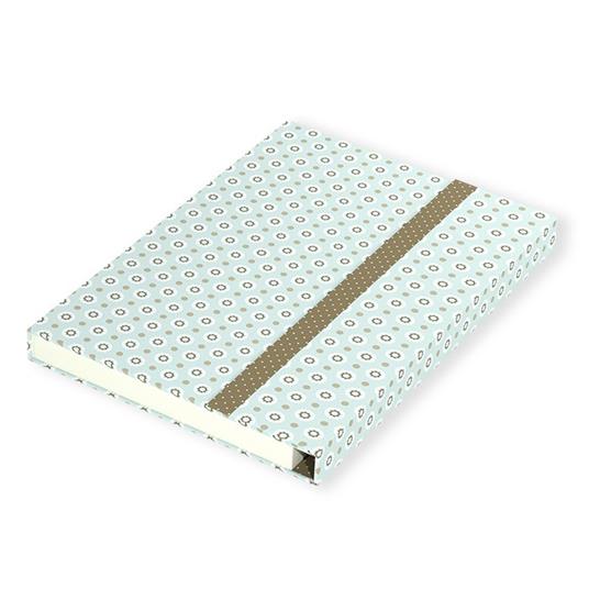 Quaderno brossurato Clip Notes medio a righe. Clip verde a pois - 3