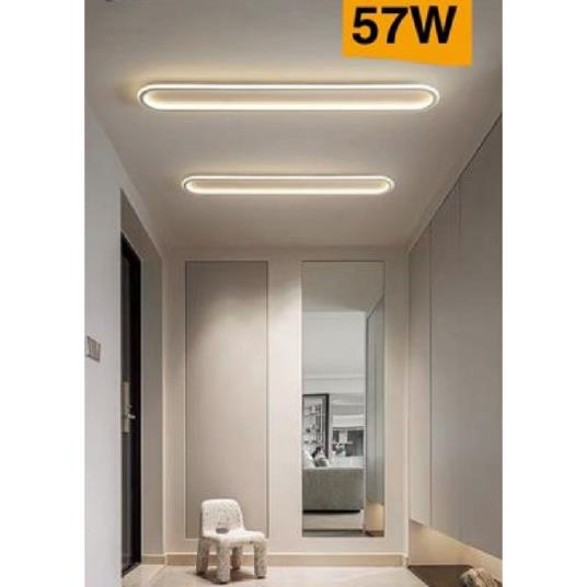 Plafoniera Led 57 W Lampada Soffitto Design Moderno Luce 4000K 3000K 6500K  C43B - TrAdE Shop Traesio - Casa e Cucina | IBS