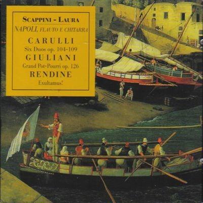 Duetto per flauto e chitarra op.104 - CD Audio di Ferdinando Carulli,Massimo Scappin