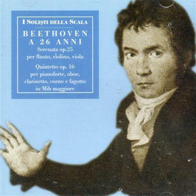 Serenata per flauto, violino e viola op.25 - CD Audio di Ludwig van Beethoven,Fabrizio Meloni