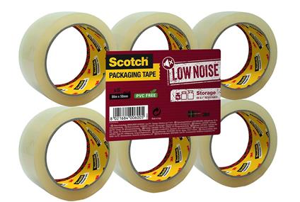 Nastro Da Imballo Scotch Low Noise. 6pz