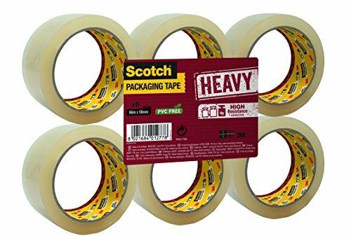 Scotch Nastro Da Imballo Heavy In Fardo. 6pz