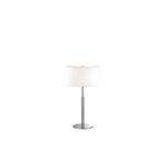 Ideal Lux HILTON TL2 lampada da tavolo E14 Bianco