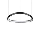 Ideal Lux Gemini SP D61 Lampadario LED da Sospensione per Interno Stile Moderno - Nero