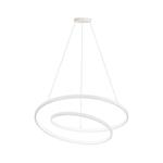 Ideal Lux OZ SP D80 Lampadario LED da Sospensione a Spirale per Interno - Bianco