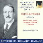 Romanza da salotto italiana vol.3 - CD Audio di Mattia Battistini