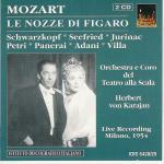 Le nozze di Figaro - CD Audio di Wolfgang Amadeus Mozart,Herbert Von Karajan,Elisabeth Schwarzkopf,Irmgard Seefried,Rolando Panerai,Orchestra del Teatro alla Scala di Milano