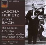 6 Sonate e Partite per violino solo BWV1001-1006 - CD Audio di Johann Sebastian Bach,Jascha Heifetz