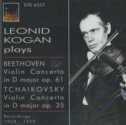 Concerti per violino - CD Audio di Ludwig van Beethoven,Pyotr Ilyich Tchaikovsky,Rudolf Kempe,Vassily Nebolsin,Orchestra Sinfonica RAI di Torino,Grande Orchestra Sinfonica della Radio e Televisione,Leonid Kogan