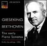 Sonate per pianoforte n.1, n.2, n.3 ,n.4, n.5, n.6, n.7, n.8 - CD Audio di Ludwig van Beethoven,Walter Gieseking