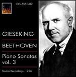 Sonate per pianoforte vol.3 - CD Audio di Ludwig van Beethoven,Walter Gieseking