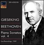 Sonate per pianoforte n.16, n.24, n.25, n.26, n.27, n.28, n.29, n.32 - CD Audio di Ludwig van Beethoven,Walter Gieseking