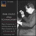 Concerti per pianoforte n.1, n.2 - CD Audio di Pyotr Ilyich Tchaikovsky,Emil Gilels,Kyril Kondrashin,Fernando Previtali,Leningrad Philharmonic Orchestra,Orchestra Sinfonica RAI di Milano