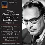 Sinfonie n.1, n.3 - CD Audio di Ludwig van Beethoven,Otto Klemperer,Philharmonia Orchestra