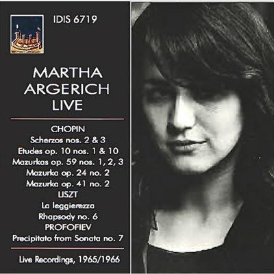 Martha Argerich Live - CD Audio di Frederic Chopin,Martha Argerich