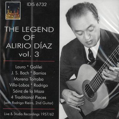 The Legend of Alirio Diaz vol.3 - CD Audio di Alirio Diaz