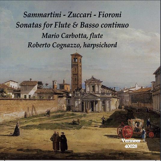 Sonatas for Flute & Basso continuo - CD Audio di Giuseppe Sammartini