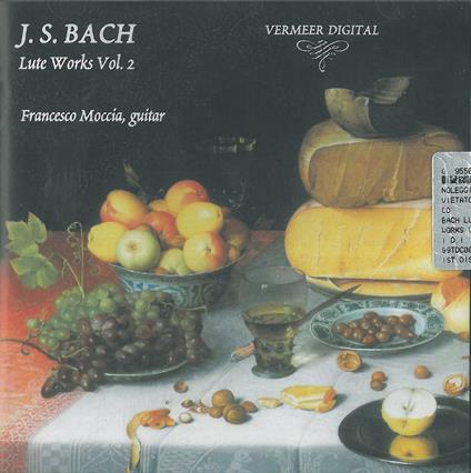 Musica per liuto vol.2 - CD Audio di Johann Sebastian Bach,Francesco Moccia