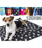 Coperta Plaid In Pile Copri Divano O Coprisedile Per Cani E Gatti Paw 90 X 120