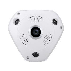 Telecamera Wifi Panoramica Ip Grandangolo 360° Vrcam Fisheye 4 Telecamere  In 1 - ND - Informatica | IBS