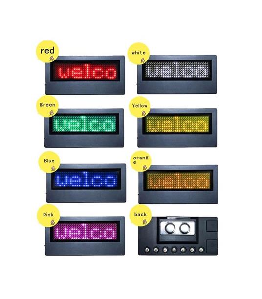 Mini Display Programmabile Led Tabella Insegna Scorrevole Ricaricabile -  Trade Shop TRAESIO - Casa e Cucina | IBS