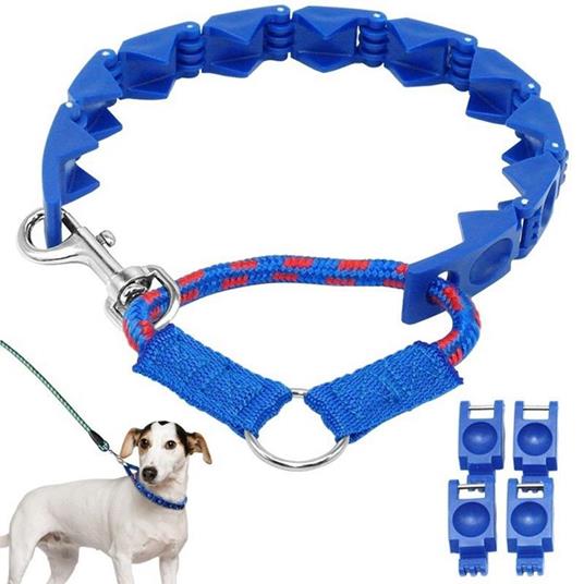 Collare Command Pizzico Addestramento Stimolazione Formazione Punte Plastica Per Medium Large Cani Cane