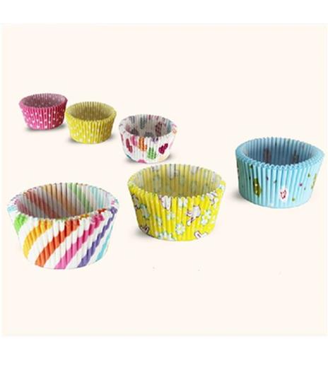 Trade Shop - Kit Pirottini Carta Oleata Cupcake Cases Per Stampi