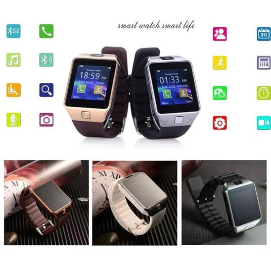 Smartwatch Dz09 Orologio Telefono Cellulare Bluetooth Sim Card Per  Smartphone - Trade Shop TRAESIO - Telefonia e GPS | IBS
