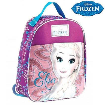 Zainetto Frozen Elsa Disney Asilo Scuola Bambine Tempo Libero Colore Rosa