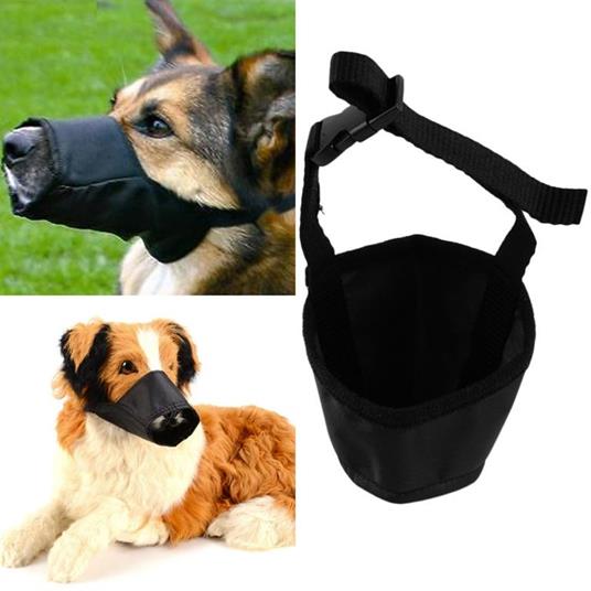 Museruola Di Naylon Morbida Per Cani Cane 7.5 8.5Cm Resistente Semplice Da Usare