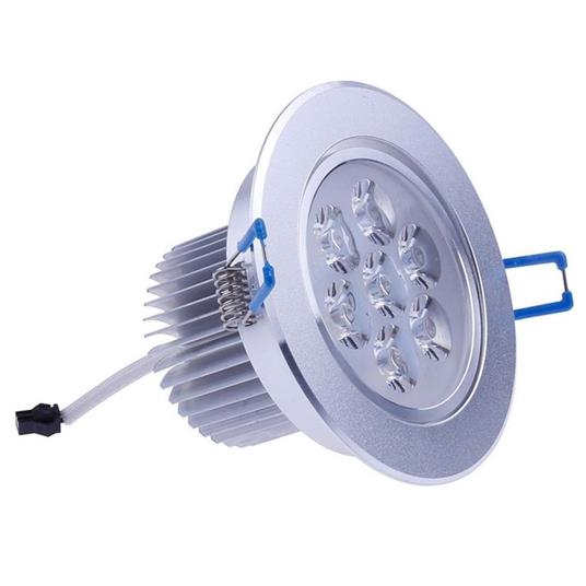 Faro Faretto A Led 7w Da Incasso A Molla Con Alette Calda Fredda Driver  Incluso - Trade Shop TRAESIO - Casa e Cucina | IBS