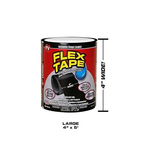 Nastro Per Riparazione Immediata Perdite D'acqua Resistente Flextape Flex Tape - 2