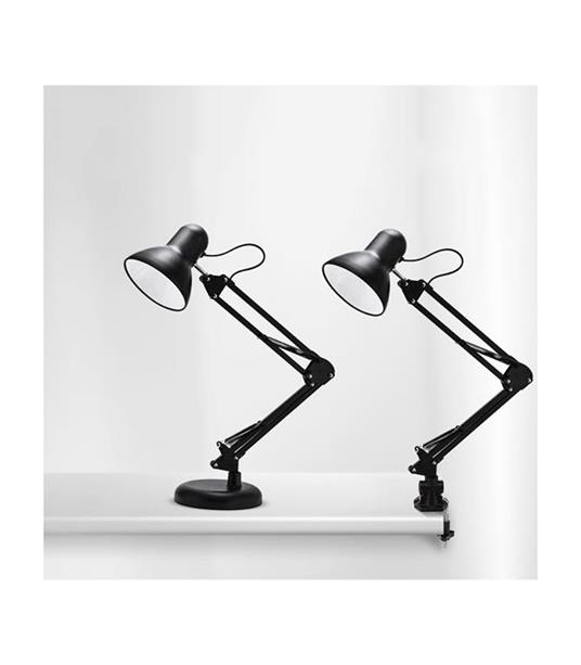 Lampada Da Tavolo Con Morsetto Orientabile X Estetista Snodabile E27 Colori  60w - Trade Shop TRAESIO - Idee regalo | IBS