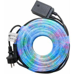 Tubo Luminoso Natalizio 10 Metri Led Multicolor Controller 8 Funzioni X Esterno - 4