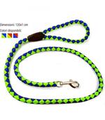 Guinzaglio Per Animali Cani Cane 120 Cm In Nylon Con Gancio Acciaio Vari Colori