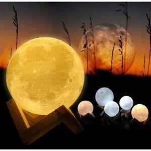 Lampada USB Luna Piena - Moon Light - Idee Regalo Maipiusenza