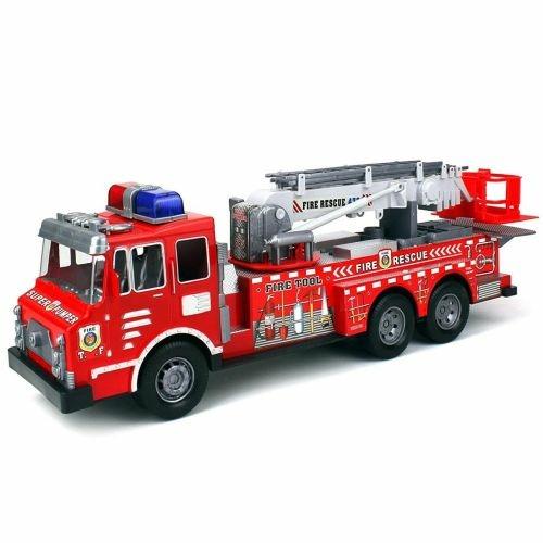 Camion Dei Pompieri A Frizione Vigili Del Fuoco Veicolo Giocattolo Bambini  F0358 - ND - Macchinine - Giocattoli | IBS