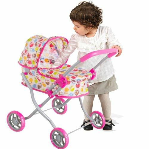 Passeggino Carrozzina Bambole Giocattolo Bambini Pieghevole Cappottina E  Copertura - ND - Bambolotti - Giocattoli | IBS