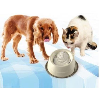 Ciotola Automatica Fontana Vassoio Acqua Corrente Per Cane E Gatto Anti Scivolo